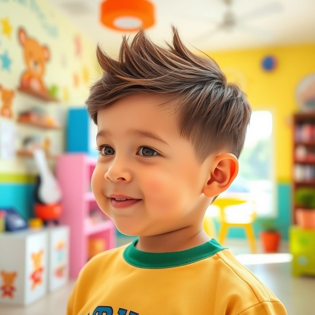 ทรงผมสำหรับเด็กชายอายุ 4 ขวบ